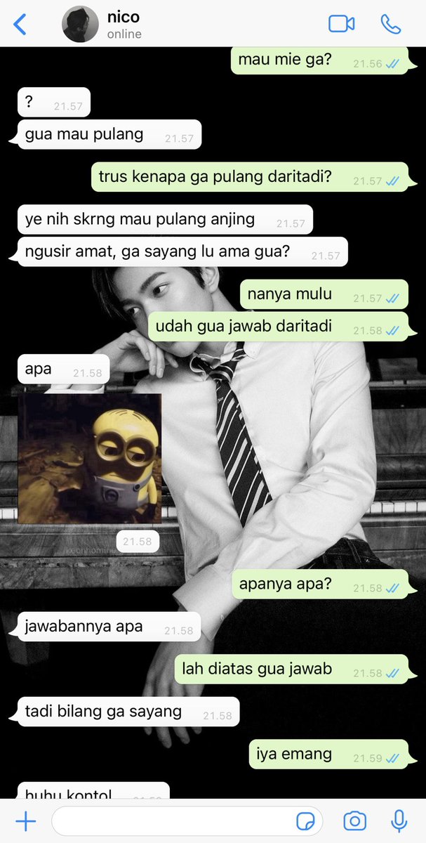 Keonhyeon_meng's tweet photo. lengkap ya alay cengeng rewel https://t.co/GBqcuz0bpi