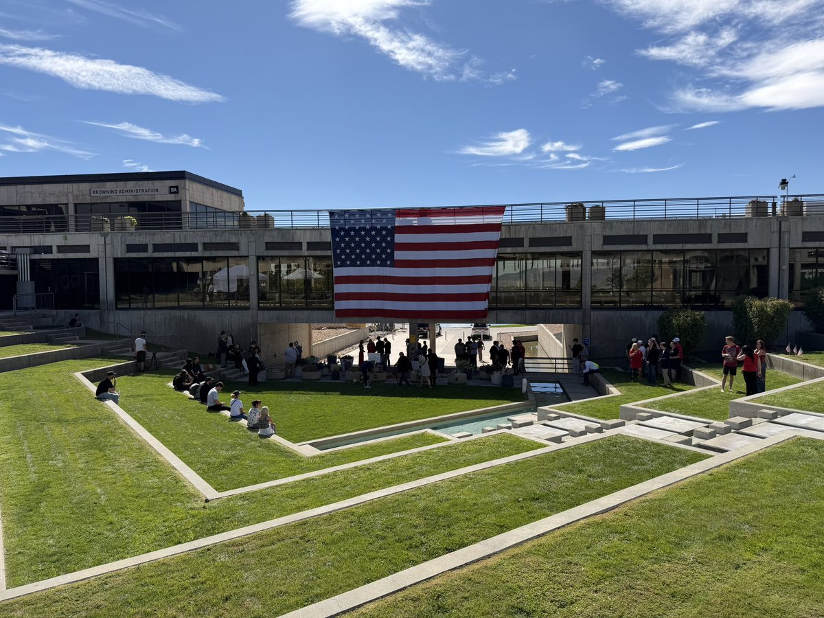 JacksonSwa55420's tweet photo. We are Charlie’s legacy. @TPUSAatMTSU had the honor of being TN’s only chapter at UVU for Freedom: Built To Last, Honoring @charliekirk11 . Utah is such a beautiful state; it’s hard to believe such evil could take place there. https://t.co/SIu8NHHjZs