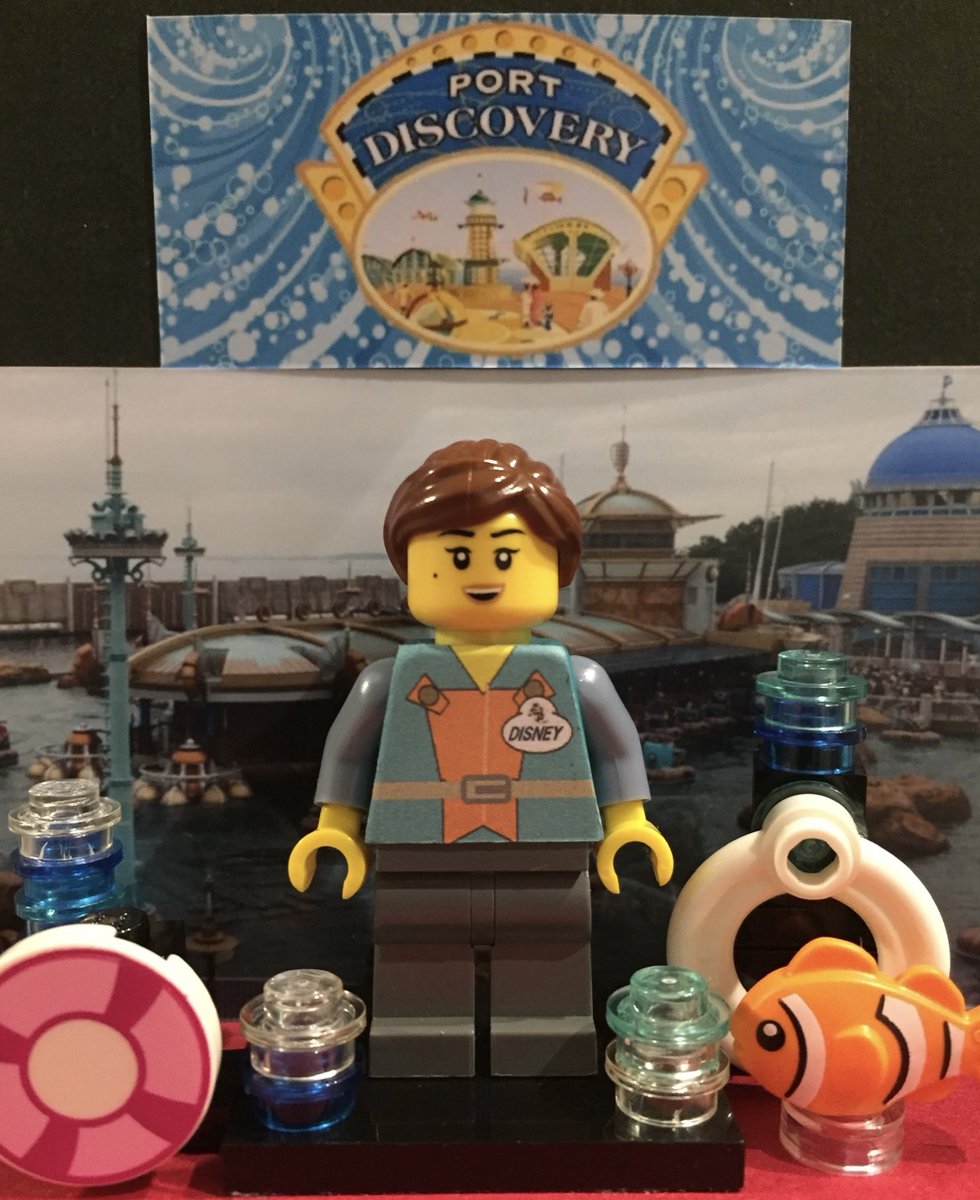 1992minifigures's tweet photo. 「アクアトピア」
２５年間お疲れ様でした…🛟

#LEGO #minifig #disney #レゴディズニー #ミニフィグ #ディズニーシー https://t.co/e0lrixrvZp