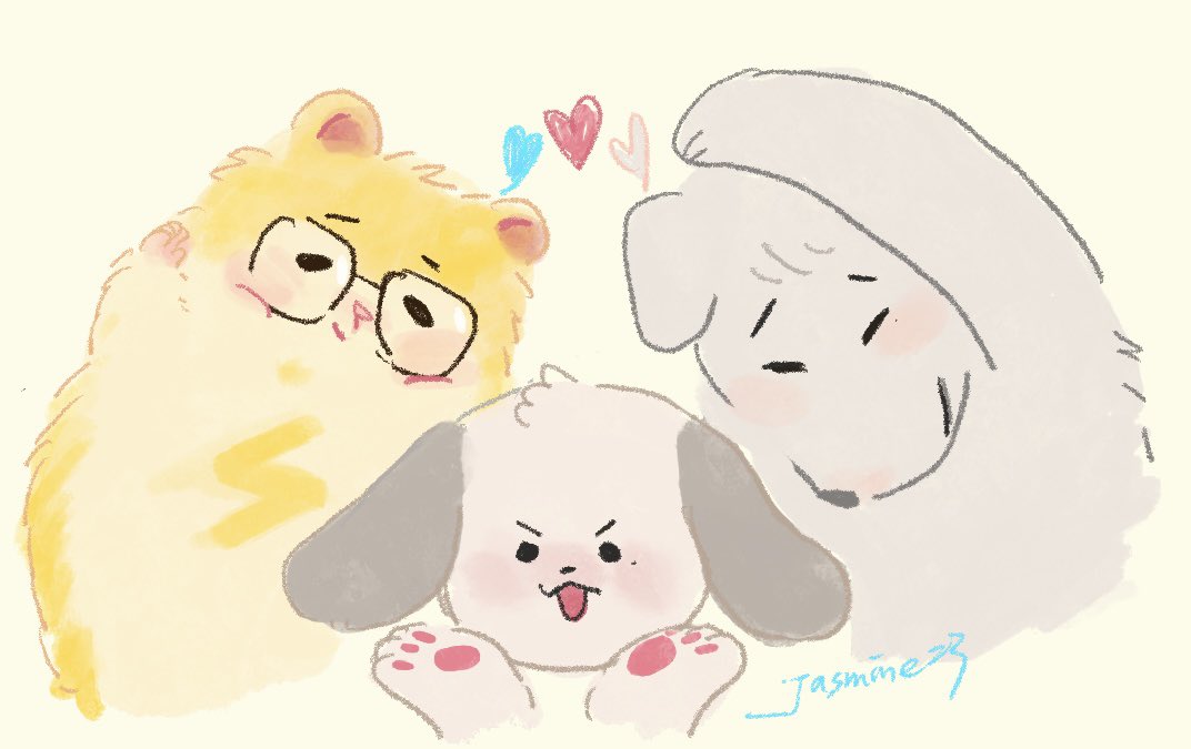 jlw0421's tweet photo. 🐈‍⬛🐻‍❄️🐻
⚡️🐶🦖 https://t.co/Wkyt2nJ7d5