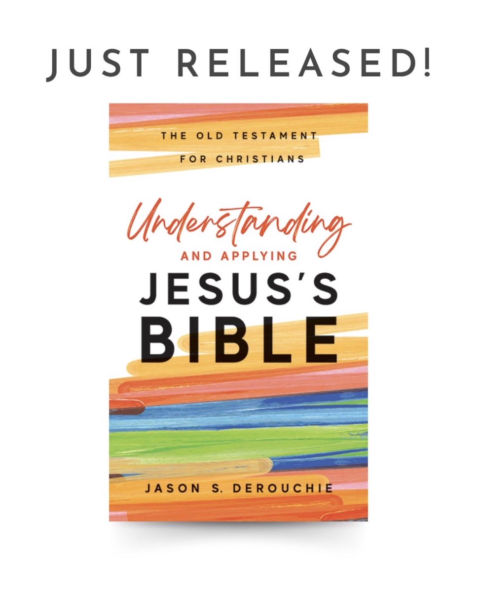 CruciformPress's tweet photo. Just released!

Our newest book, Understanding and Applying Jesus’s Bible, is the second in Jason DeRouchie’s The Old Testament for Christians series.

https://t.co/Xddnpcl2Pz https://t.co/iaJLD6eFuC