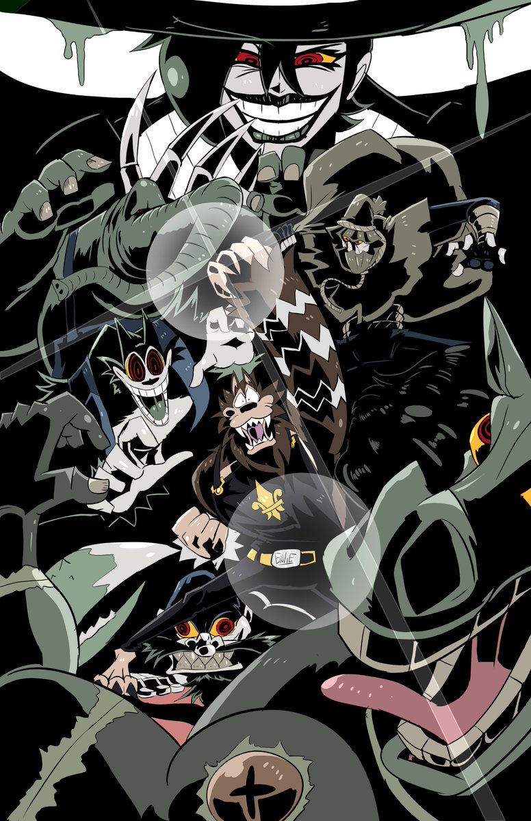 cryptsncowboys's tweet photo. Be sure to check out Monster and Bride, Unbreakable Iron Ranger, and The Wolf of New Orleans!

UIR and Monster and Bride are on Tapas and Webtoons, but all three series are on Newgrounds and the homesite in bio as well! 

New releases drop first on the patreon! https://t.co/YiW3vTIxev