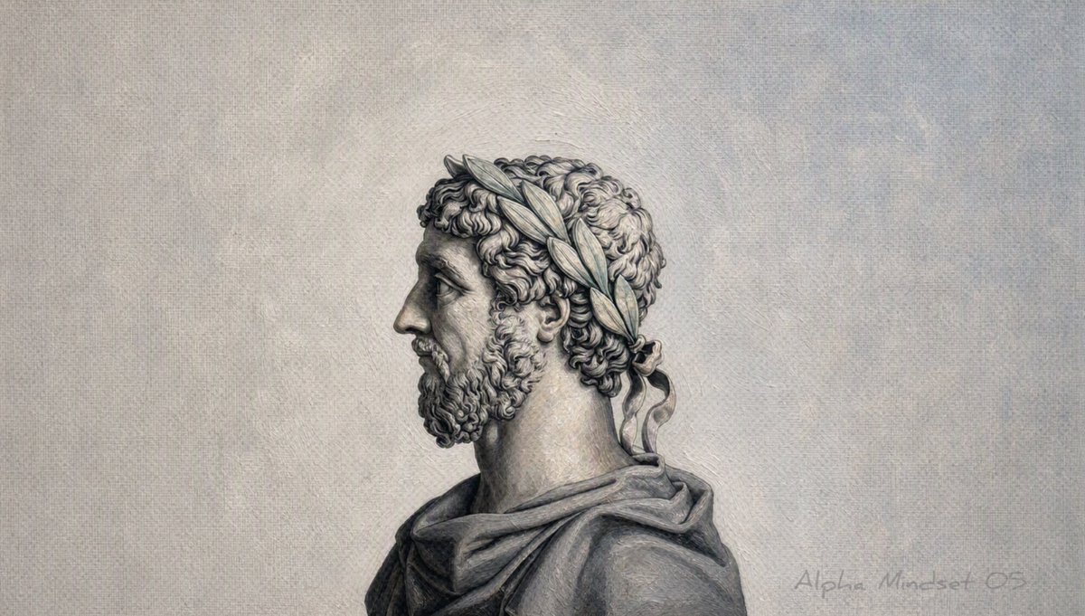 alphamindset05's tweet photo. “Think of yourself as dead. You have lived your life. Now take what’s left and live it properly.”

— Marcus Aurelius