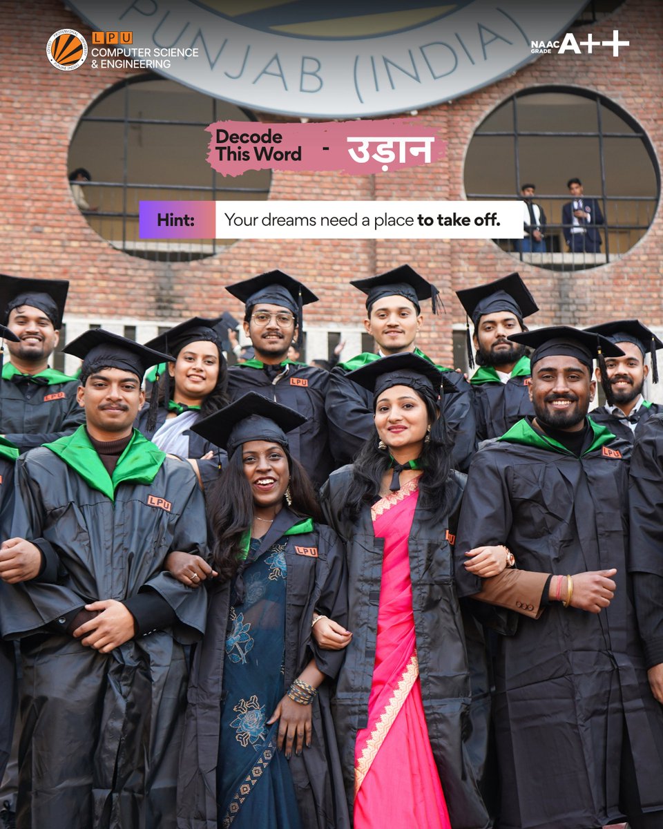scselpu's tweet photo. Celebrating the language that adds a little more emotion to every expression! ❤️✨

Warm wishes on Hindi Diwas from the School of Computer Science and Engineering, Lovely Professional University! 

Hindi Diwas, Hindi Language, LPU CSE, Indian Culture, Desi Vibes

#HindiDiwas #LPUCSE #HindiVibes #LPU