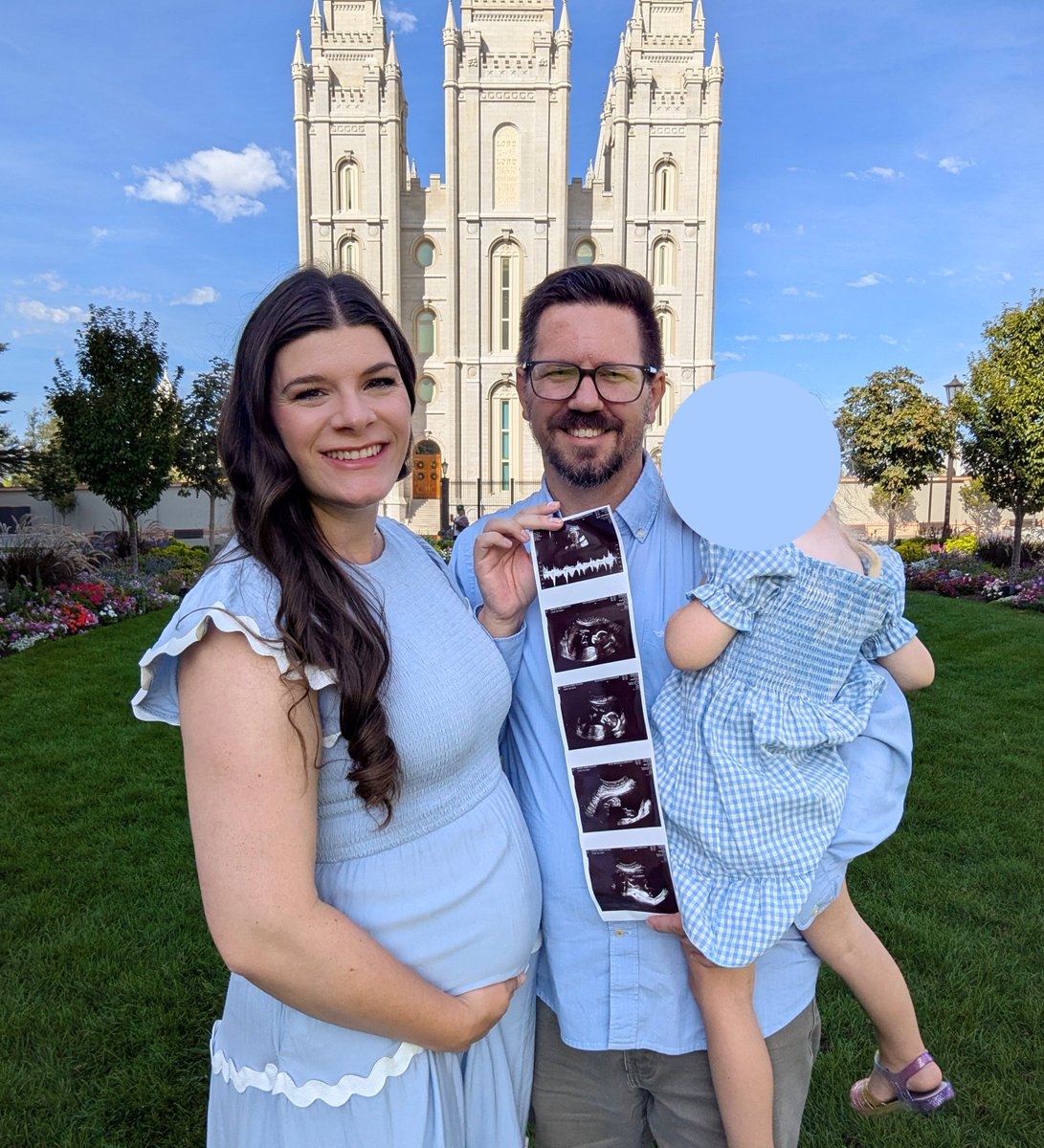 JasminRappleye's tweet photo. Baby Boy Rappleye coming January 2027!

Have kids. It’s a miracle. It’s godlike. It’s good for the soul. It’s good for the world.

Our top baby boy name suggestions so far include Nahom, Hugh Nibley, and Gouldplaights. 😉 https://t.co/5wqQLJnOu6