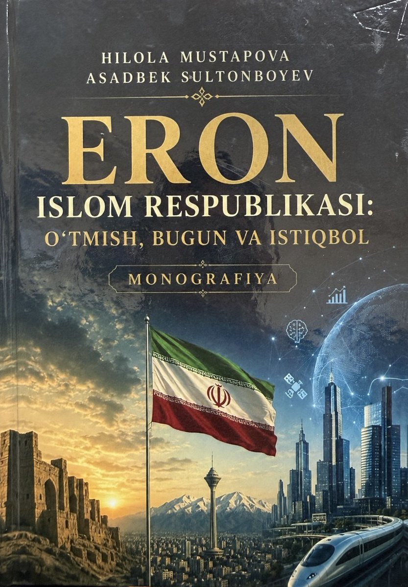 sardorrahimiy12's tweet photo. #kitob #tuhfa
Shogirdlarimizdan yana biri oʻz kitobini hadya qildi. Xayrli va bardavom boʻlsin. Eʼtiborlisi, endi Asadbek endi 3-kursga oʻtdi. https://t.co/WL1D1aYnLf