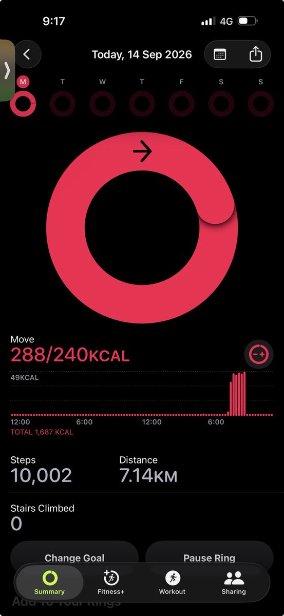 bhanu_jk's tweet photo. Day 27/30 ✅ 🚶‍♂️🔥

10,000 steps completed!

The finish line is getting closer. 🎯
Just 3 days to go!

Keep moving. Keep the promise to yourself. 💪

#10000Steps #30DayChallenge https://t.co/08sc7DVILb