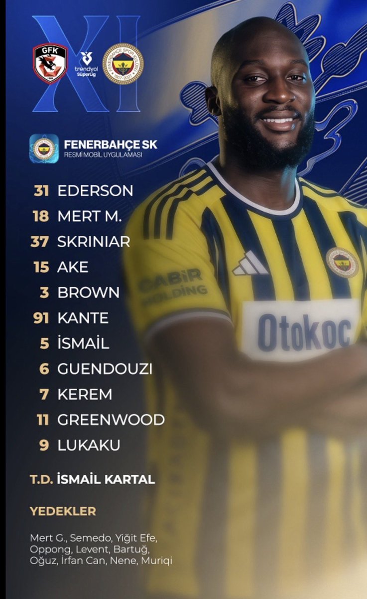 KramponSport's tweet photo. FENERBAHÇE XI https://t.co/tK7oumrwCZ