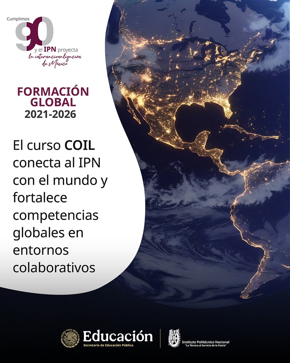 IPN_MX's tweet photo. 🌏🎓 La implementación del curso COIL en colaboración con el Instituto Tecnológico de Buenos Aires impulsó la formación global de 88 estudiantes, fortaleciendo sus competencias en entornos colaborativos. ✈️
#IPN90 #InternacionalizaciónIPN #FormaciónGlobalIPN https://t.co/bWD0BR99pY