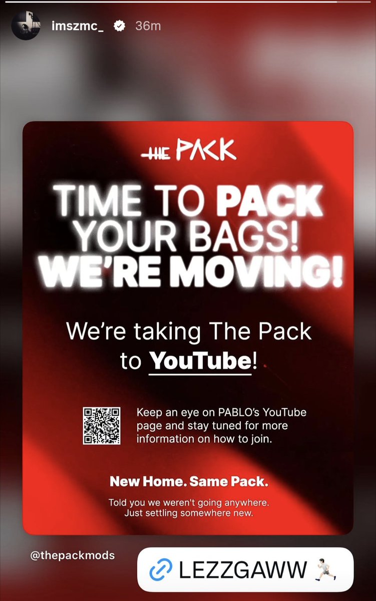 PabloBase_'s tweet photo. PABLO's hub The Pack is officially moving platforms. He announces that "The Pack" is transitioning its community to YouTube, with further updates expected on PABLO’s channel.

🔗https://t.co/yheatXEROC

@imszmc #PABLO 
#SB19_PABLO https://t.co/5xx4MRbOlA