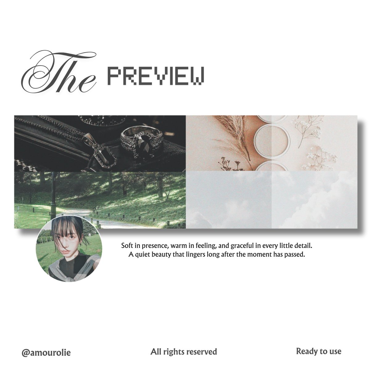 AmourOlie's tweet photo. Hello, any interactions are really appreciated!

Ada 7 layout moodboard ready stock edisi Karina foto terbaru nih. IDR 6.000 /each

#bealanja #zonauang https://t.co/ia8PMITjsj