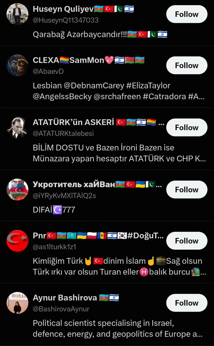 Drama_Rol2's tweet photo. @dilantic_ I think Azerbaijan depends on the flag they're using tho most of the time it's used with israel flag https://t.co/Z7wRqDOLam