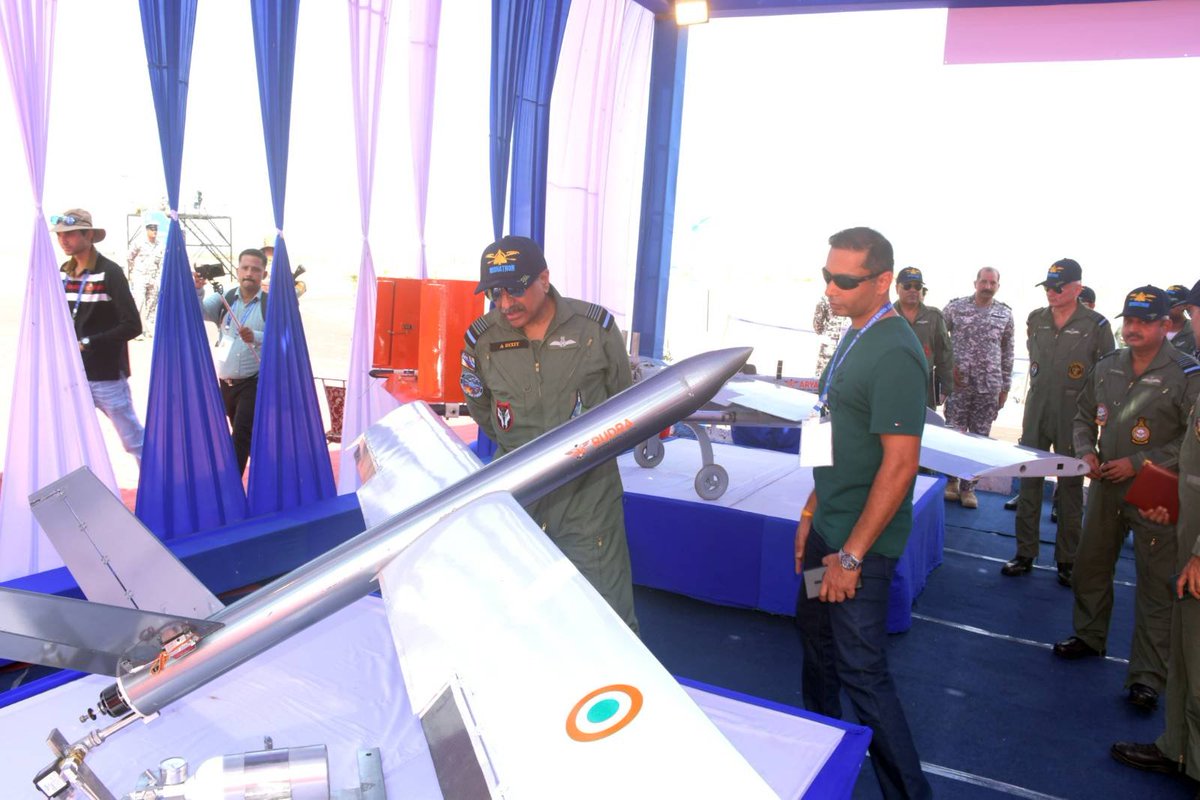IAF_MCC's tweet photo. Air Marshal Ashutosh Dixit, Vice Chief of the Air Staff, inaugurated the maiden IAF Dronathon-2026 at the Pokhran Field Firing Range in Jaisalmer. Over 20 Indian defence companies, startups, MSMEs, DPSUs, and innovators are participating from 14–16 Sep 2026.

Live trials are putting emerging unmanned technologies to the test under realistic operational conditions, spanning UAS, CUAS, swarms, and EW. The event focuses on validating technology, identifying capability gaps, and accelerating operationalization.

‘Vayu UTtaM’, the IAF’s indigenous multi-mode Unmanned Traffic Management (UTM) system was also demonstrated, which is capable of real-time detection and management of military and civil UAS—moving towards a safer, smarter, and resilient airspace.

From technology to capability. From innovation to operational effect.

#Dronathon2026 #Atmanirbharta #UnmannedSystems #IndianAirForce

@DefenceMinIndia @SpokespersonMoD 
@HQ_IDS_India 
@adgpi 
@CareerinIAF
@air_veterans