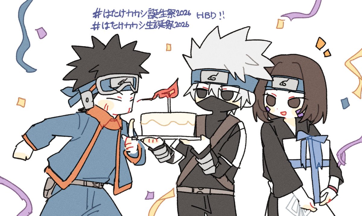 xxLuc1d_'s tweet photo. #はたけカカシ誕生祭2026 
#はたけカカシ生誕祭2026 
🎉🎉🎉 https://t.co/svGqb4XhDN