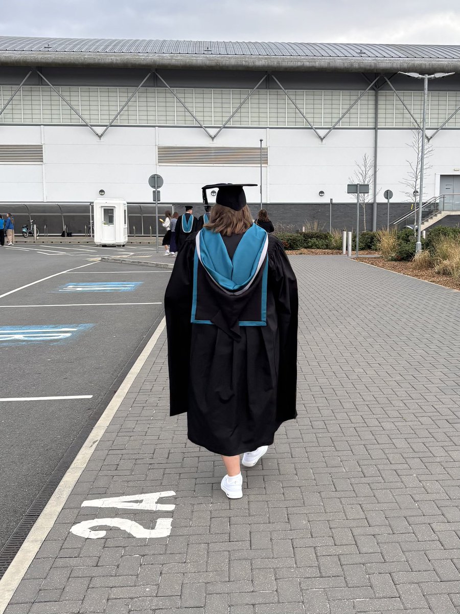 smithie_stfc's tweet photo. Apparently beating cancer wasn’t enough of a flex, so I got a Master’s too 🎓💅 https://t.co/9D3dQ24yJG
