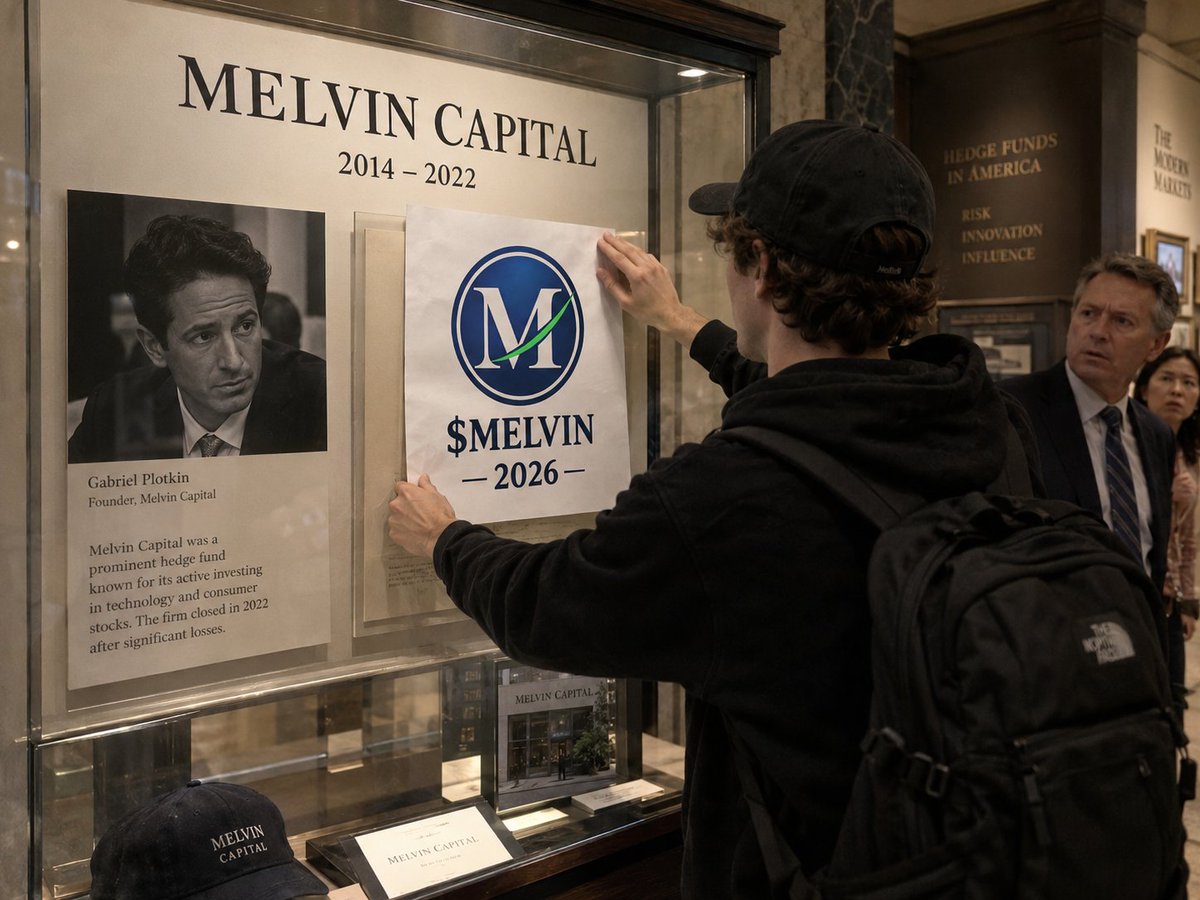 MelvinPaysGME's tweet photo. Melvin Capital: 2014–2022
$MELVIN: 2026–?

Wall Street archived the fund.
The internet resurrected the fucking meme. 💀

Hold $MELVIN → earn $GMEX.

Some failures get forgotten.
Some become fucking folklore. https://t.co/AqibYpao7I