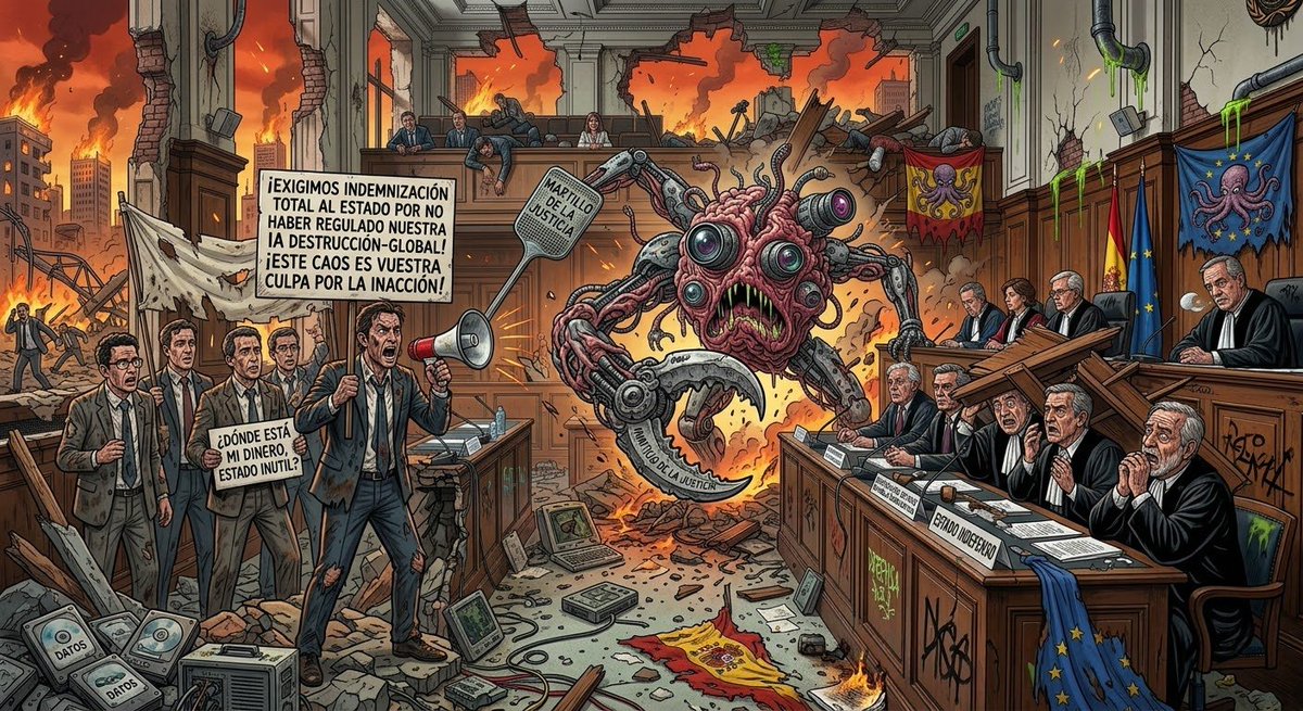 _FMGS_'s tweet photo. Yo digo:

Cuando los privados quieren que el estado los controle es porque ya perdieron el control ellos y quieren trasladar la responsabilidad al estado.

osea socializar la perdida o catástrofe inevitable. https://t.co/fcN4dQjPI5