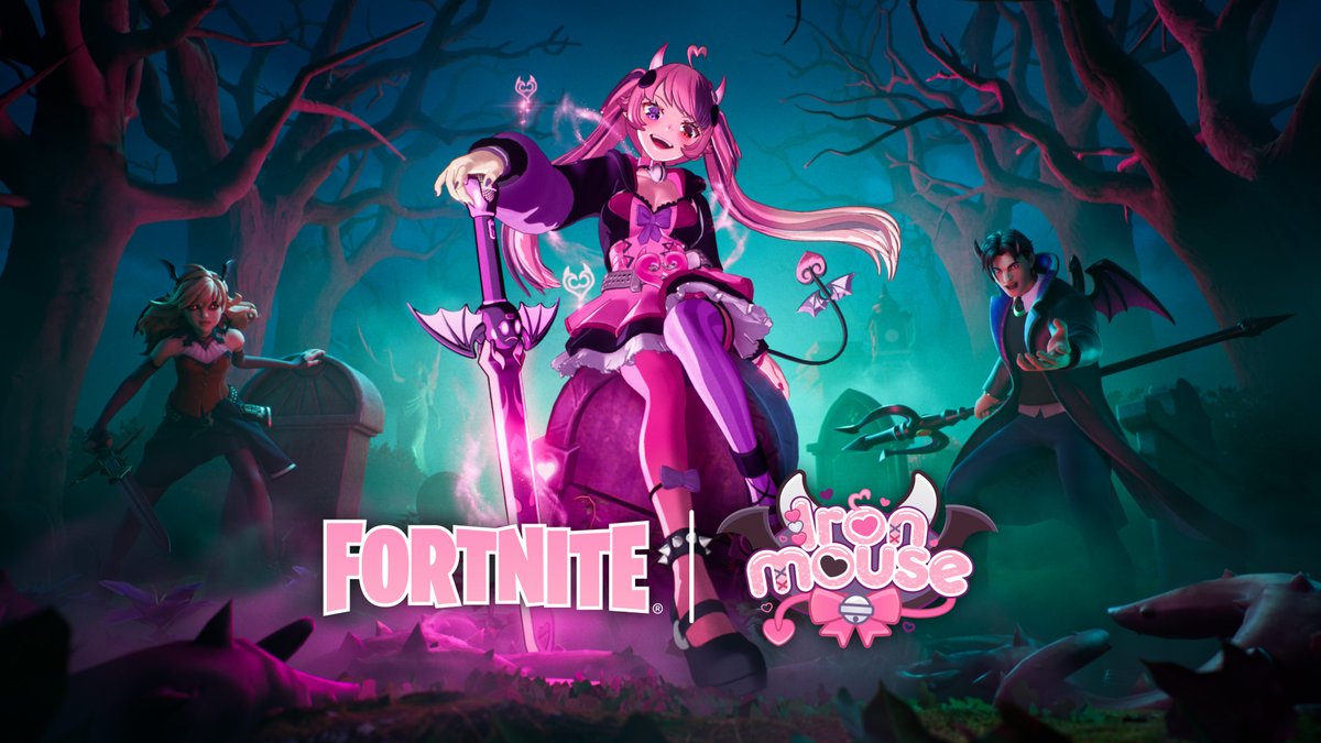 Sora Fortnite skin teaser image showing character with Keyblade
