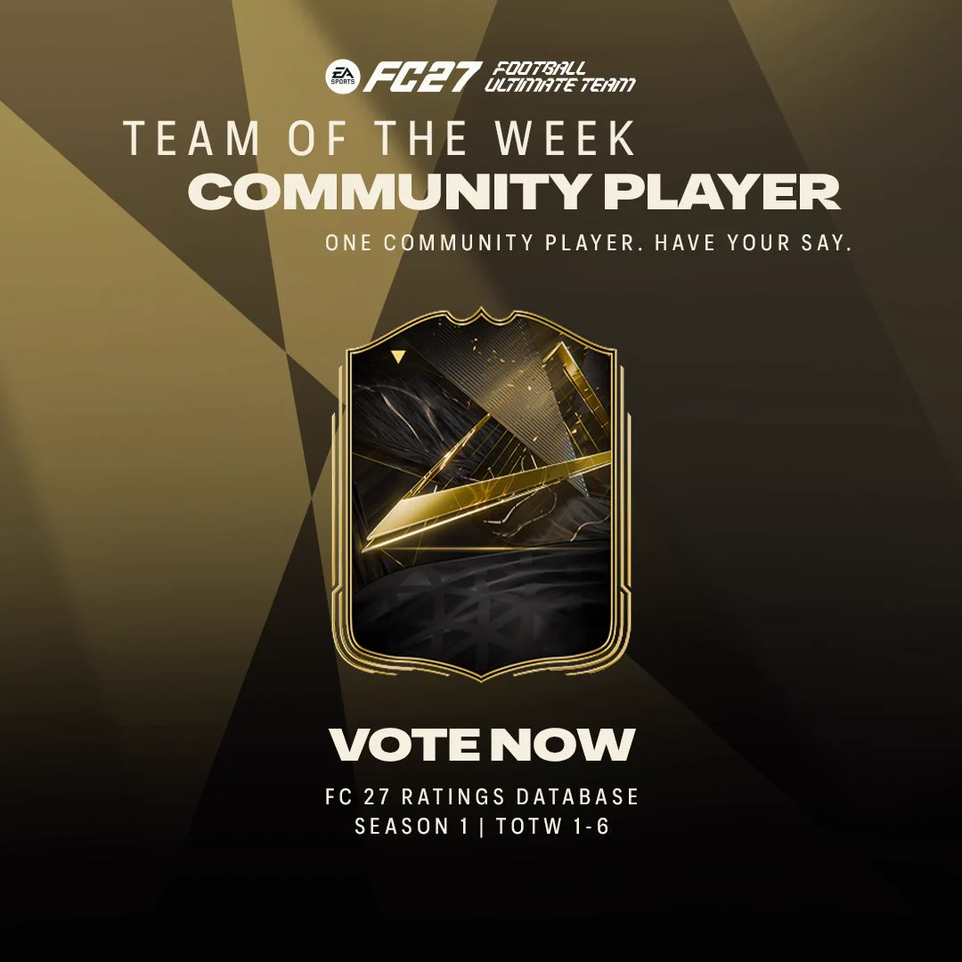 FC 27 Team of the Week Community Player Selection