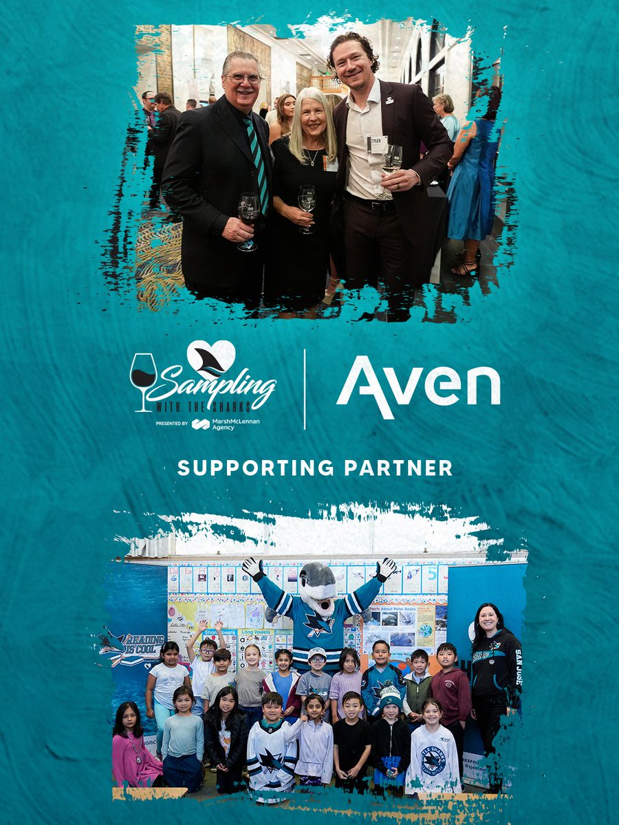 SanJoseSharks's tweet photo. Hometown team 🤝 Hometown company.  The Sharks announce a multi-year partnership with @AvenCard.
 
🔗: https://t.co/rOxdkRgrQ1 https://t.co/fgJKKMJAO1