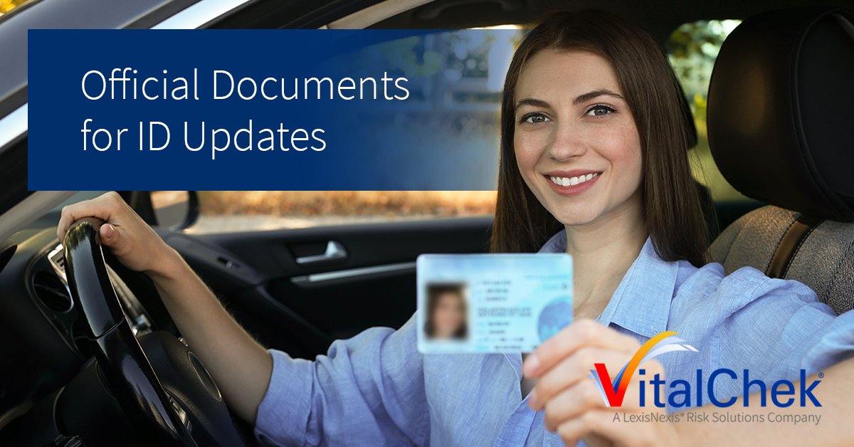 VitalChek's tweet photo. Updating a state ID or driver license? VitalChek can help you request certified vital records before your appointment.
https://t.co/xyyriVnLGr
#StateID https://t.co/imnDaEr9oS