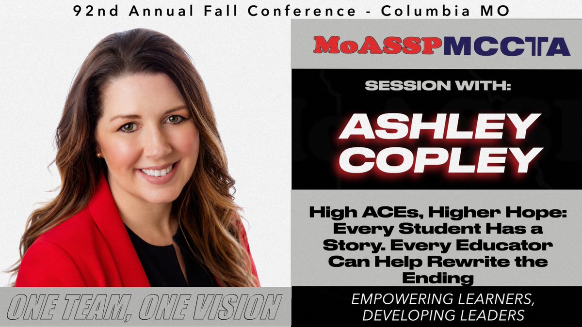 moassp's tweet photo. 92nd Annual MoASSP/MCCTA Fall Conference Sept. 20-22.
Register Today!
https://t.co/4j0aiwV82Q https://t.co/CRRy8zPrtE