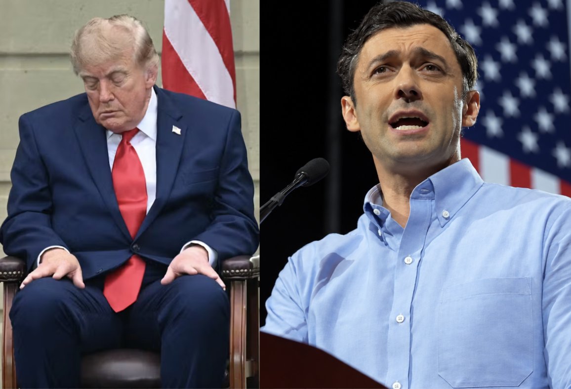 OccupyDemocrats's tweet photo. BREAKING: REAL LEADERSHIP! Senator Jon Ossoff delivers a showstopping speech shredding Trump for refusing to meet the moment as AI CEOs warn that their tech could destroy our entire species.

Everything is at stake and Trump is asleep at the wheel...

"This week, we were warned again of existential risk to the human species. Did you see it?" Ossoff said at a rally in Athens, Georgia on Sunday. "And what fills us with dread is the crushing weakness of our politics against the massive stakes of our times."

"Tech titans dig bunkers, while warning us the new intelligence they're creating risks human extinction," he said. "Congress debates youth sports, and the President builds a ballroom. An ancient establishment barely capable of email sleepwalks into a technological revolution while the President dismantles precautions and calls us fools for worrying."

Over the weekend, the CEOs of Anthropic, OpenAI, and xAI publicly called for AI development to be slowed, citing profound, accelerating threats to human civilization. The eyebrow-raising remarks came just days after a former Anthropic researcher resigned from the company and warned that AI could “kill us all by the end of the decade."

Rather than soberly urging caution, Trump attacked Anthropic CEO Dario Amodei earlier today for voicing his warning, writing on Truth Social that "the only control or 'guardrails' that AI needs is a STRONG AND SMART (High IQ!) PRESIDENT, and the U.S.A. has that, in spades!"

Even if that were the case, we don't have a smart President. We're currently saddled with the stupidest, most ignorant, least informed, least curious leader in American history. As if that weren't bad enough, he's clearly in a profound state of cognitive decline.

Trump went on to claim that the government already has  "tremendous CRIMINAL and REGULATORY power" over AI and alleged that a "sick conspiracy" is working "against AI and Data Centers."

It's not hard to puzzle out why Trump is throwing caution to the wind here. He knows that the AI bubble is the only thing propping up the stock market. A development slowdown risks crashing the market but if the stakes are literally the survival of our species, we have no other choice. Of course, Trump doesn't care about the future of mankind. He's a narcissistic sociopath nearing the end of his life. He'd rather stretch the AI bubble out, even if it means our planet's demise, if it means he can hold onto a few more approval points in the short term.

"Just listen to this," Ossoff continued. "On day one, Donald Trump rescinded the AI safety order meant to guard against catastrophic risks, including the engineering of bioweapons. Meanwhile, Don Jr.'s 1789 capital bought big money stakes in data centers and AI labs."

"Four days before inauguration, the Emirati spy chief committed $500 million to the Trump family crypto business," said the senator. "And four months later, the Trump administration granted the Emirates the rights to buy our most sensitive AI chips. See, a capable President would move swiftly to secure and reassure the American people, rush inspectors into frontier labs, fortify the nation against bioterrorism, demand legislation from Congress, and lead the world toward an AI treaty."

"But President Trump is compromised. A capable Congress would engage every committee in investigation and legislation to act swiftly and wisely. Those CEOs would be under oath next week," he continued. "But instead, the President and the Speaker of the House sit on their hands and hope for the best. So you see this scenario, and you look at the state of our politics, and it shakes your faith in the future. I understand."

"But Athens, we can and will reclaim control over our own destiny. We can and will meet our obligations to our children, and that begins with victory this fall," Ossoff concluded.

One final thing worth remembering is that we cannot trust these AI CEOs. While we should certainly seize on this opportunity to regulate the hell out of this industry, there is a distinct possibility that these calls for a slowdown are an effort to hide the fact that AI growth is slowing. These companies are struggling to make money and letting in regulation would allow these executives to concoct an excuse for flagging profits, or delaying IPOs. Instead of admitting that their companies can't scale properly, they can claim they're playing things safe for our benefit.

Ultimately, it doesn't matter what their goal is. It's time for the government to step in and rein these corporations in for good.

Please ❤️ and share if you support regulating AI!