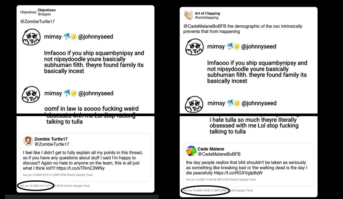 insanepizzer's tweet photo. It also has more direct connections to ArtOfClapping, once posting tweets with the exact same image three minutes apart. https://t.co/VTN3PpXYXV
