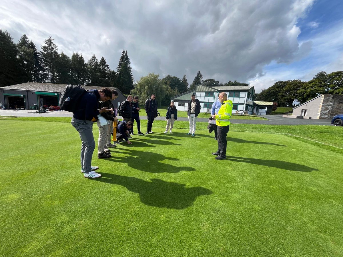strigroup_'s tweet photo. Our long-standing relationship with @SyngentaTurfUK is built on a shared commitment to research, knowledge sharing and finding new ways to support the turf industry.
 
The team came to Bingley for bespoke training designed around their needs, before heading out to see turf management in action at Shipley Golf Club, Ilkley Bowls Club and Leeds United.
 
We value partners who aren't afraid to ask for something different. Syngenta's willingness to explore new ideas and tailor learning to their team's needs gave us the opportunity to use our research and practical expertise in a different way.
 
It's a great example of what a strong partnership can achieve when both organisations are committed to learning, research and continuous improvement.
 
A big thank you to the Syngenta team for a brilliant few days. We're proud to work with you and look forward to continuing our partnership for years to come.