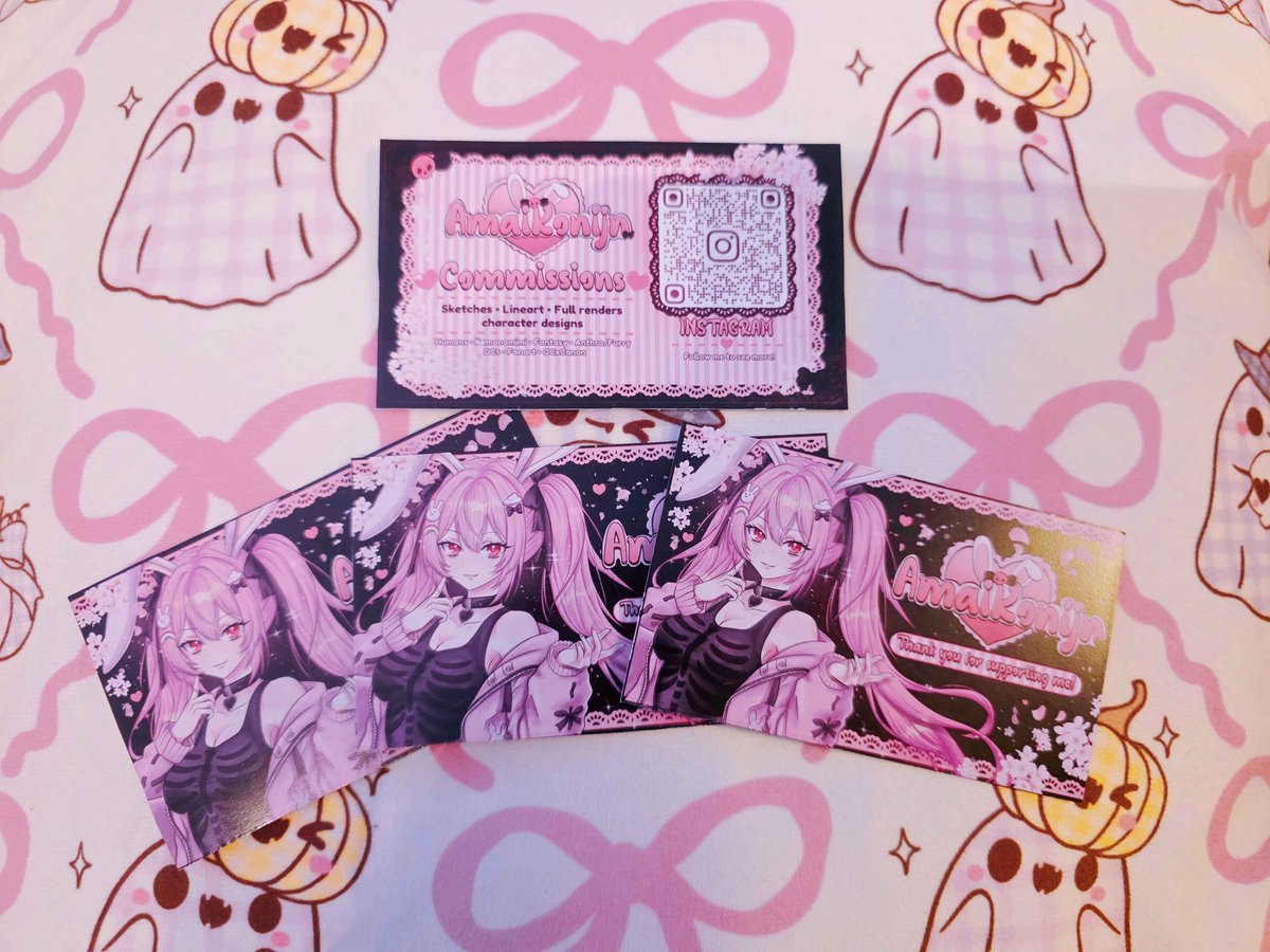 DecayedUsagi's tweet photo. I am so hyped rn I made my own business cards to add to my vinted orders ☆*:.｡.o(≧▽≦)o.｡.:*☆
I mean LOOK AT THEM https://t.co/53aQjTRlXY