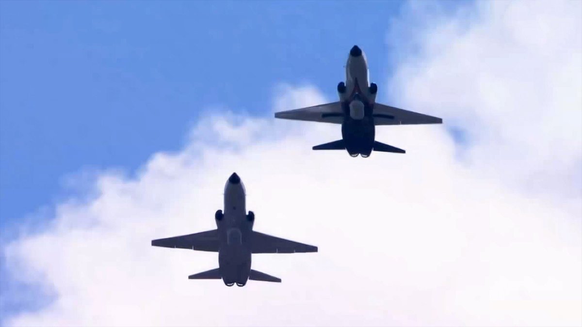 collectSPACE's tweet photo. NASA kicks off 'NFL Inspiration Tour' with first astronaut jets flyover: https://t.co/EIvDOQX69R https://t.co/SDaZeGmsDM