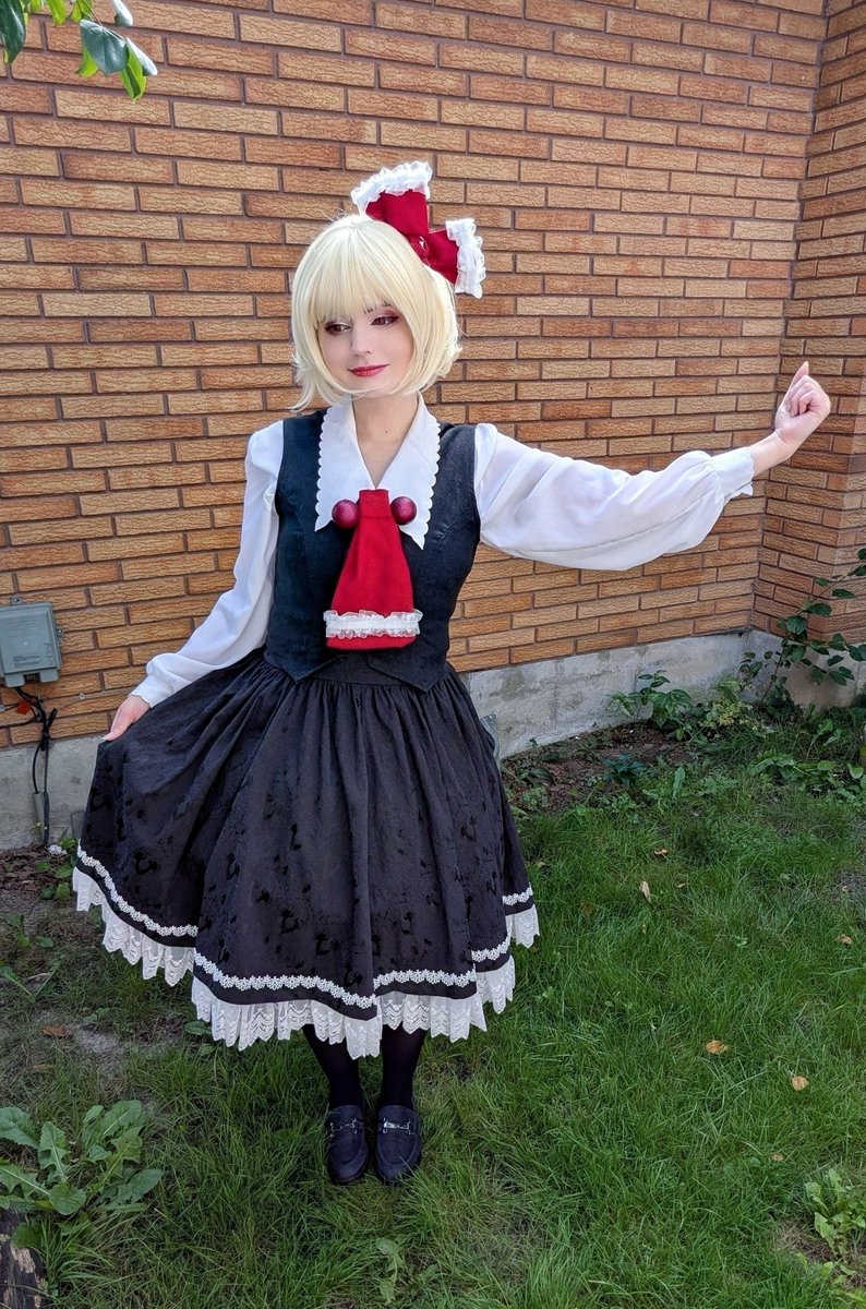 Punderfullll's tweet photo. Rumia!

I finished updating my Rumia cosplay and I thought I'd take some quick photos to test! 😊 https://t.co/fHZ63C0MyU