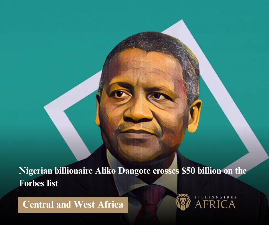 NineZeroClub's tweet photo. Forbes has revalued Aliko Dangote above $50 billion, adding about $20 billion in one move, triggered not by Monday's IPO but by July's private placement, which finally gave the refinery a price.

https://t.co/3nedZp4Mi8

#Dangote #Forbes #Nigeria https://t.co/dwjoNKmOdt