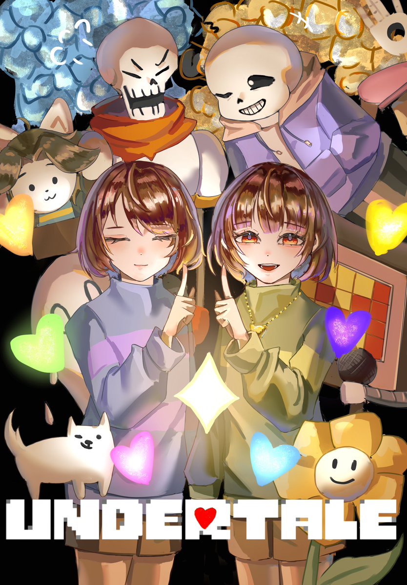 Lemonvm9's tweet photo. 好耶！11週年快樂！
#undertale11thanniversary #undertaleㅤ https://t.co/9OHbMjys4c