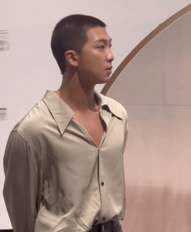 namusprorider's tweet photo. I still think about namjoon's buzzcut era https://t.co/iLuMvb2yWc