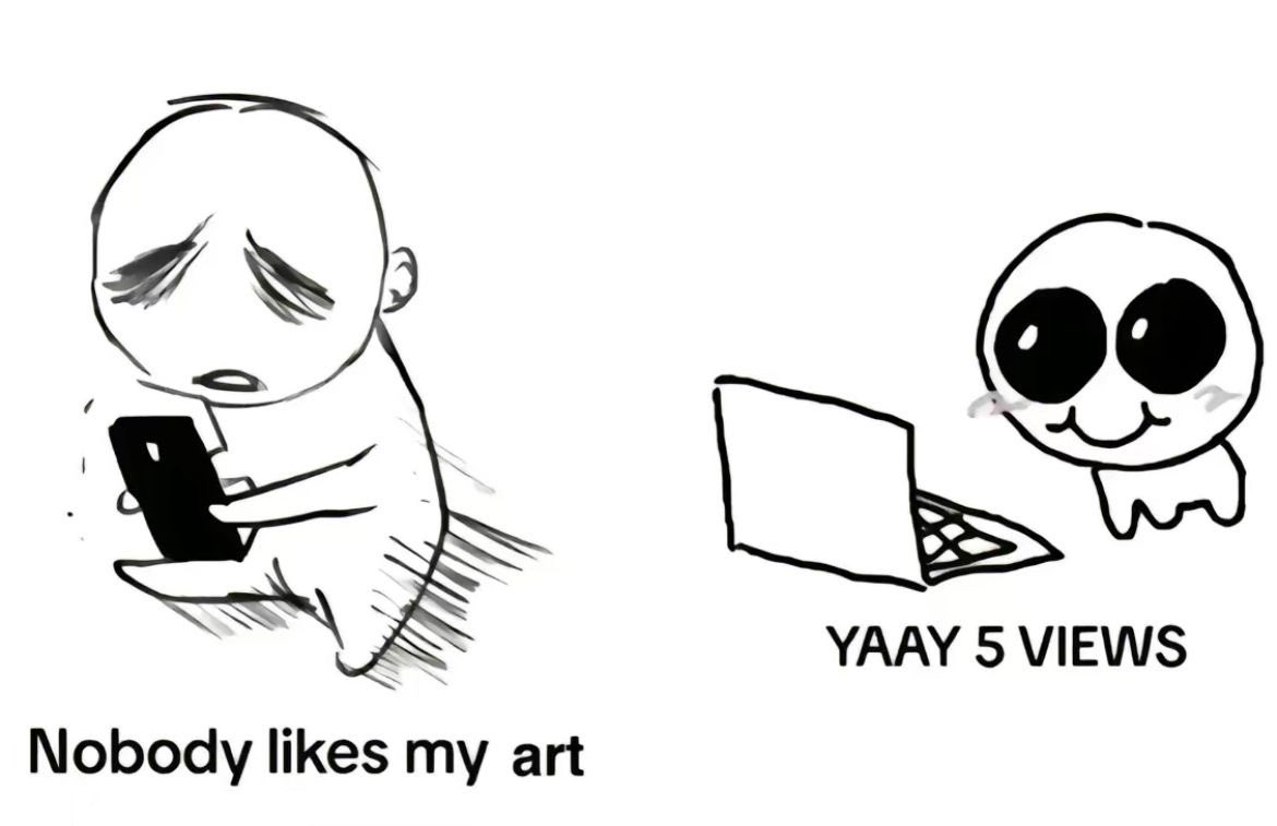 daphiifur's tweet photo. Only small artists can feel this pain 😭😭, relatable right?
#artmoots #smallartists #furry https://t.co/buDB8q2MK1