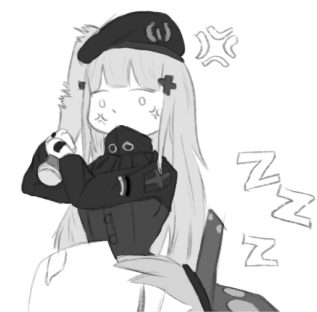 MelinK_1's tweet photo. T-Doll of the day: HK416
Carbine developed by H&amp;K and US Delta Force. An AR-15/M4 evolution using a short-stroke gas piston for high reliability in water and sand.Adopted by top special forces alongside the French and German militaries as their main service rifle.
#GirlsFrontline https://t.co/WtT78xpAzf