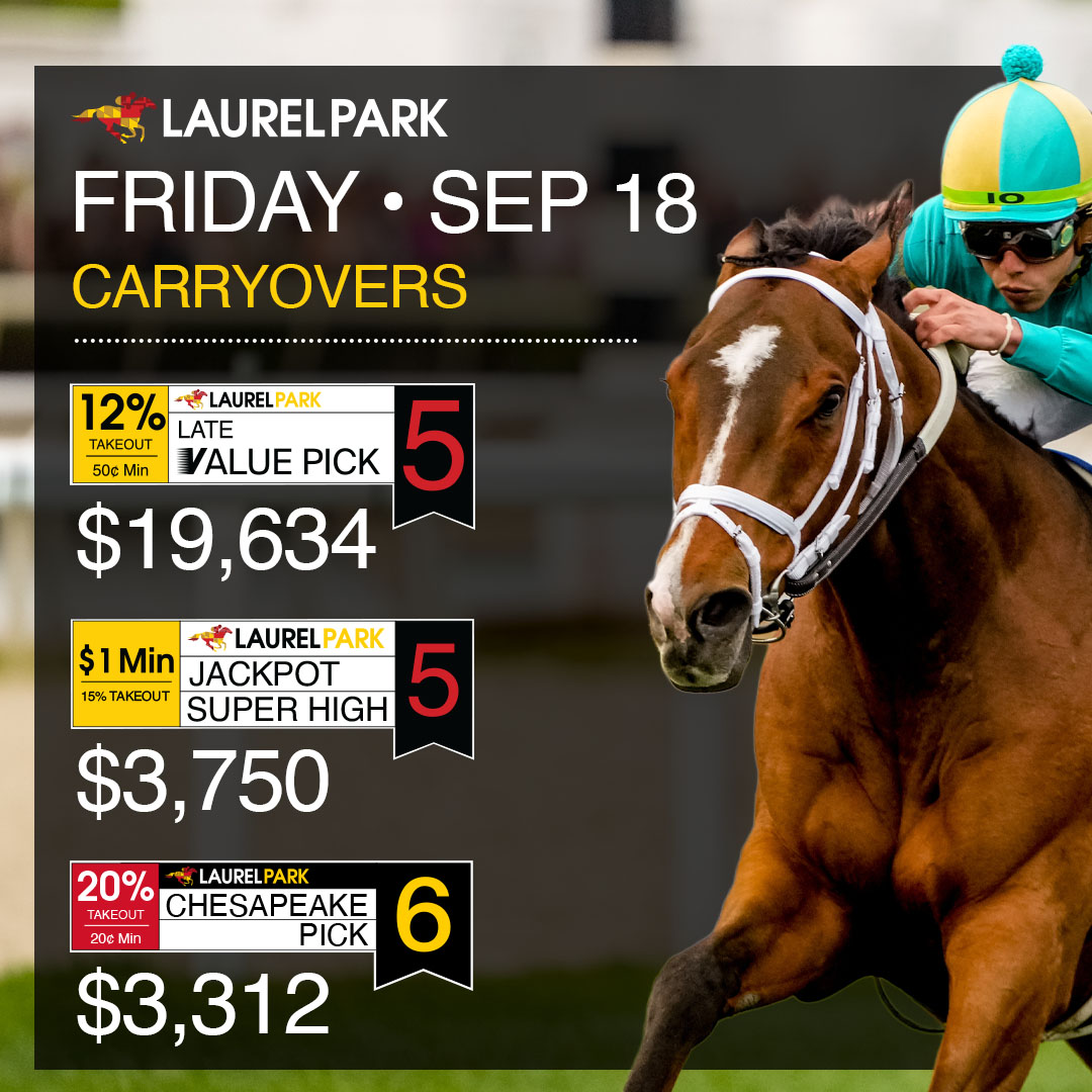 LaurelPark's tweet photo. Get ready for Friday! 

First race is 12pm. https://t.co/mIGibGkt7c