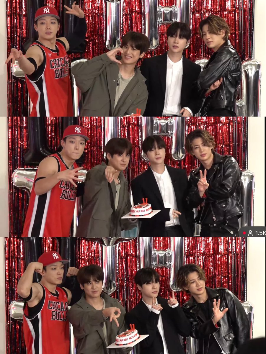 aeternumikonic's tweet photo. iKON Capture Time!!! Them posing for everyone watching worldwide 🥳❤️

#iKON_11th_Anniversary @iKONIC_143 
#11YearsWithiKON #iKON_11th_LIVE https://t.co/46J2pXG19d