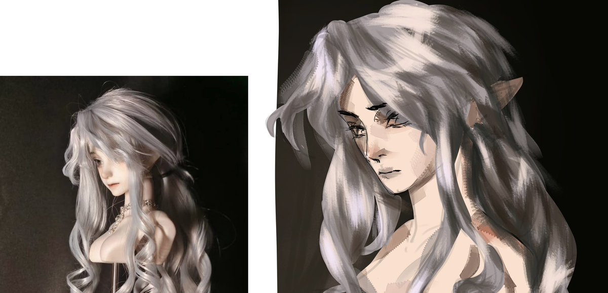odafe_aut's tweet photo. hair studying 
#sketch #reference #pinterest https://t.co/0iJR1ukXiU
