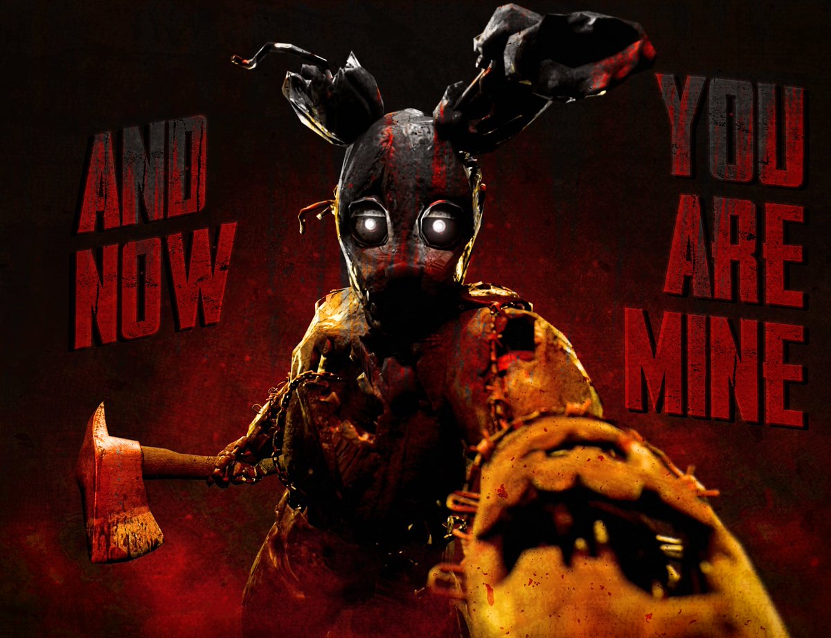 Kreadfy's tweet photo. Bite By Night Springtrap Fan Key-Art #fnaf #bitebynight 
(Model made by BBN team, model port by Shaky) https://t.co/grwN5WoXzV
