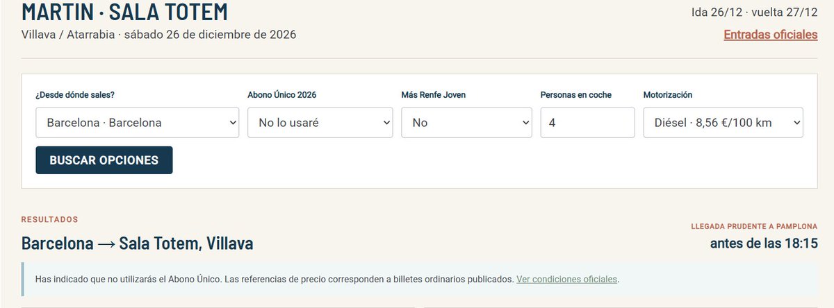 BitcoraMartinU's tweet photo. ¿Vas al Concierto de Martin Urrutia en Pamplona? ¿No estás segura? 
Bitácora te ayuda a planificar el viaje. Es algo orientativo pero te dejamos todos los enlaces para asegurarte.
¿Blablacar, tren, bus o coche?
Acceso al Tiempo, tipo de equipaje....
https://t.co/NiPmntzukp https://t.co/C0Do89o0rF
