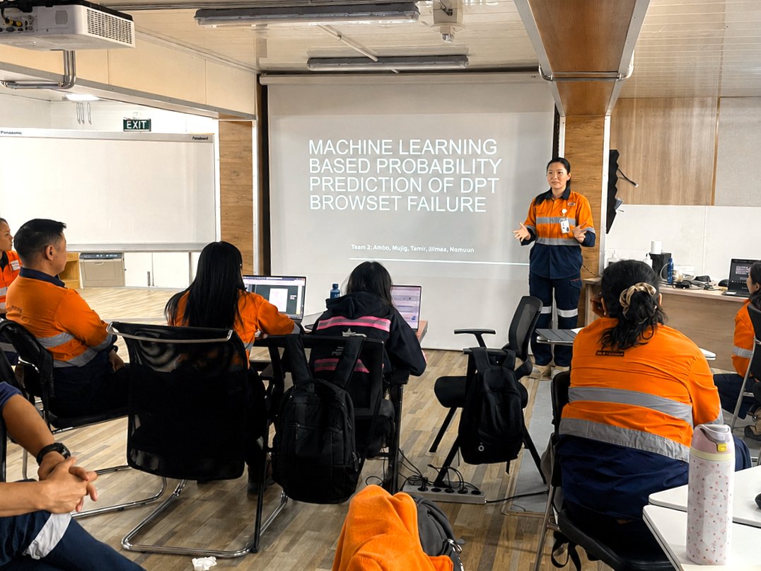 MiraGeoscience's tweet photo. Last month, our President John McGaughey returned to Oyu Tolgoi Mine in #Mongolia through the #SGUMMI program, delivering training on cave hazard risk management and #ML applications in hazard identification. Here are a few moments from the training. Grateful for the opportunity! https://t.co/FHYCq6RHKW