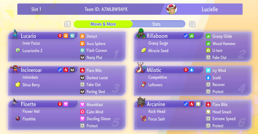Fainting_Gogoat's tweet photo. New Reg, New Team
built this really fast before a local yesterday and managed to get a win out of it. not gonna go super in depth and just kinda want to get it out for folks going to Baltimore lol

Presenting: Lucario - Z Double Set-Up
(code: A7ML8E9AYK) https://t.co/bbiRlNDnvA