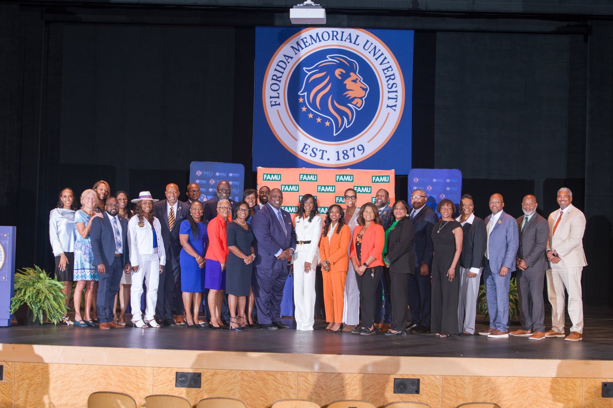 FLMemorialUniv's tweet photo. Built bridges for the next generation of scholars!

@FLMemorialUniv &amp; @FAMU_1887 officially launched a Ph.D. Pathways Partnership, creating a direct pipeline for FMU students to pursue doctoral degrees, research, and mentorship at FAMU. 🦁➡️

Opening doors to higher education! https://t.co/8FCmfVvDpo