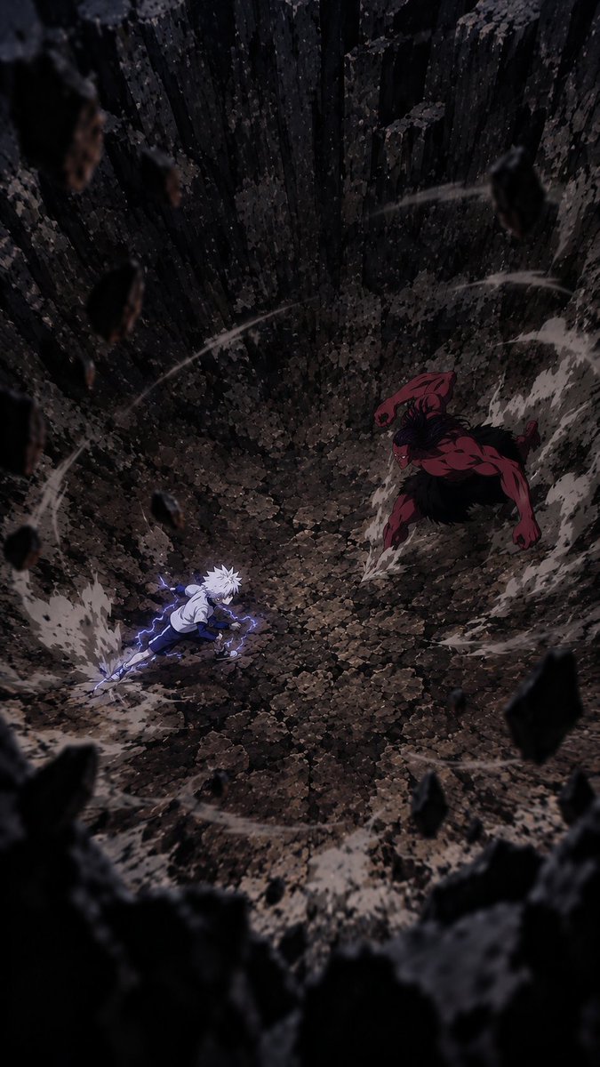 h_h_ah993's tweet photo. Killua Zoldyck &amp; UBI https://t.co/JCDqxYRMka