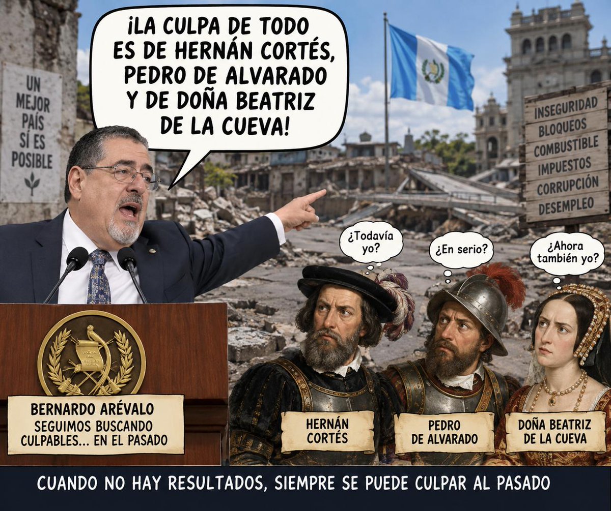 SociedadGT's tweet photo. Arévalo: el más incompetente y corrupto desde hace 500 años. https://t.co/tvK0Q6u1j5