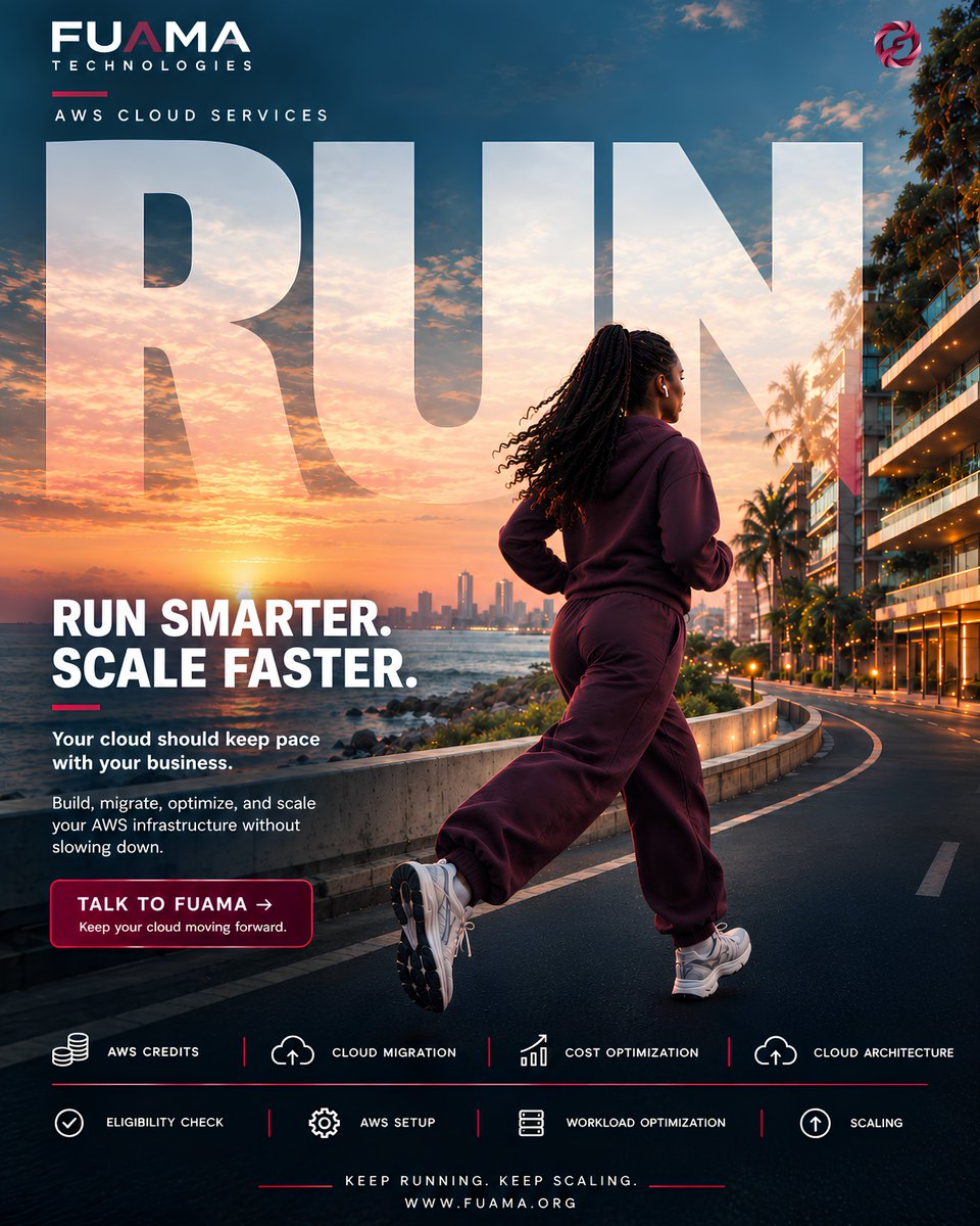 FuamaTech's tweet photo. Run smarter. Scale faster. 

Build, optimize, and scale your AWS infrastructure with confidence.

Fuama | Smarter Cloud. Better Value. https://t.co/7OSliRus4o