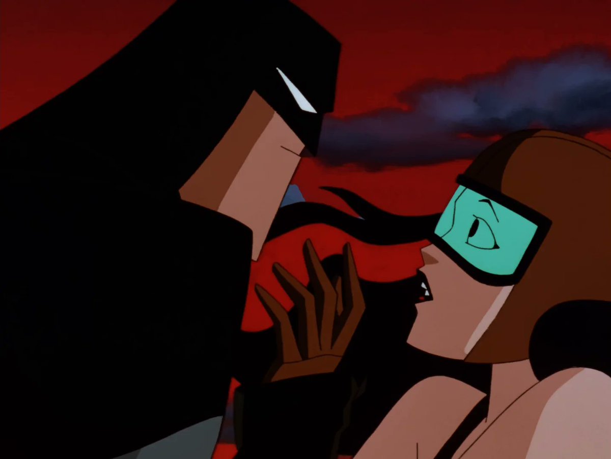 worldsfinest's tweet photo. Season two of The New Batman Adventures premiered on this day (Sept. 14) in 1998 with "The Ultimate Thrill." This action-packed episode featured the animated debut of the thrill-seeking thief Roxy Rocket, who first appeared in The Batman Adventures Annual #1! #BatmanTAS #Batman https://t.co/TFimScU7WW