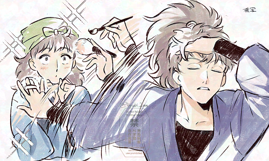 5yubi_2me's tweet photo. ﾇﾇ　例のﾐｰﾑ半模写 https://t.co/VwnpSfQL4G